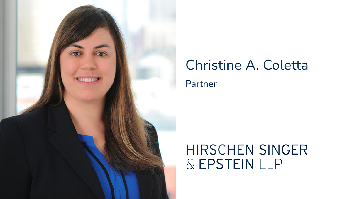 Firm Partner Christine A. Coletta Discusses Her Career in Affordable